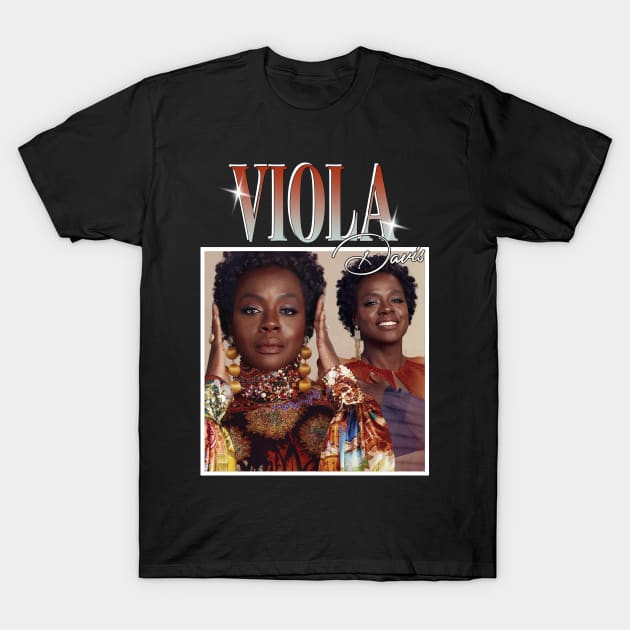 Viola Davis T-Shirt by TeesBySilvia